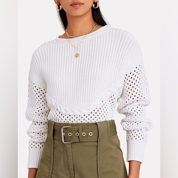Intermix Claudine Ivory Sweater – Size M - Picture 1 of 6